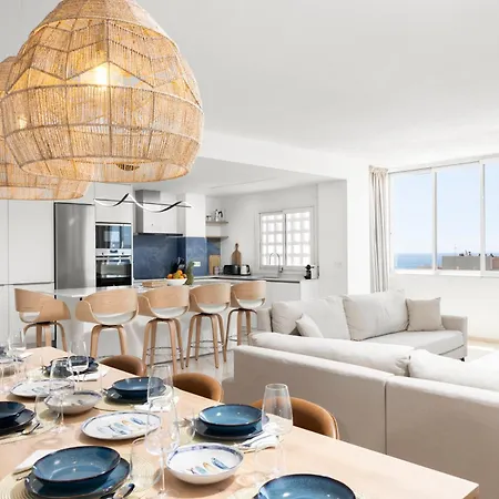 아파트 Stunning Marina Seaview Penthouse - Puerto Deportivo